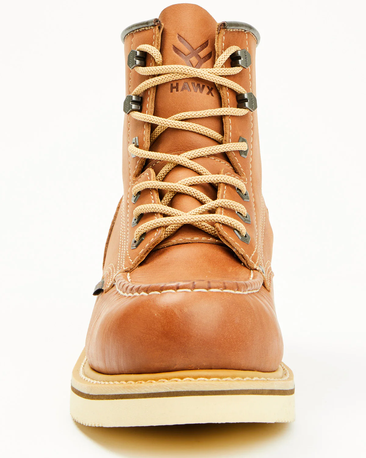Men's 6" Lace-Up Moc Work Boots - Composite Toe - Image 4