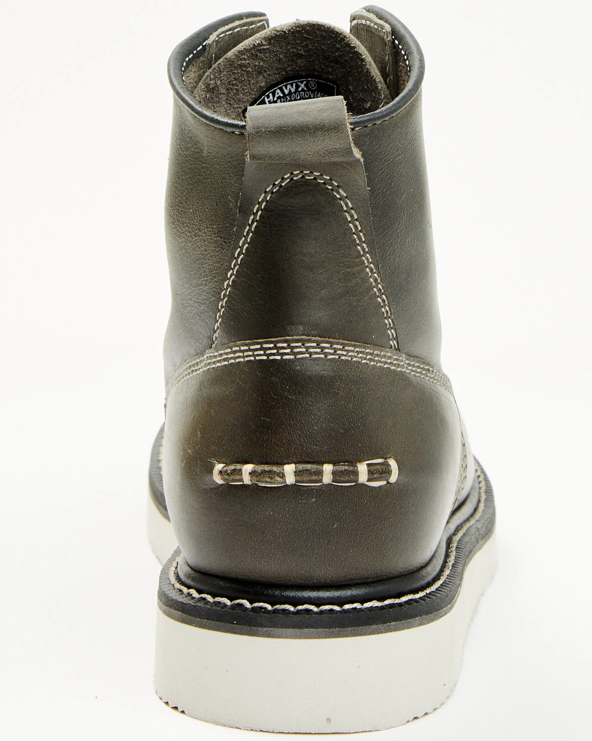 Men's 6" Lace-Up Moc Work Boots - Soft Toe - Image 5