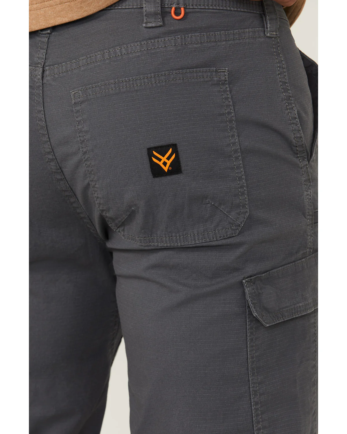 Men's Armstrong Cargo Ripstop Stretch Denim Work Pants - Image 4