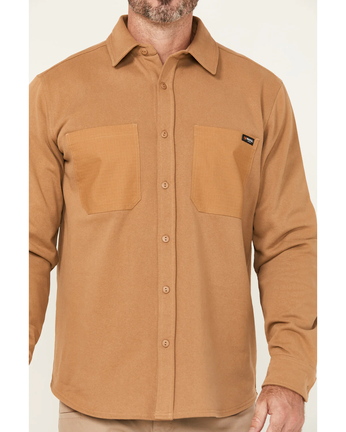 Men's Benjamin CPO Long Sleeve Snap Work Jacket - Image 3
