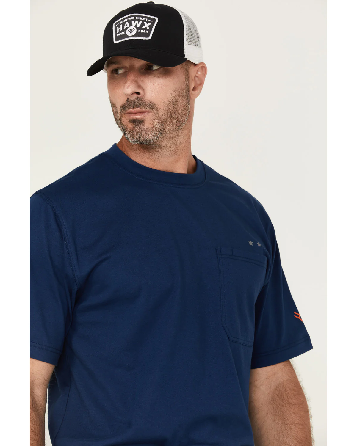 Men's Eagle Short Sleeve Graphic Work Shirt - Image 4