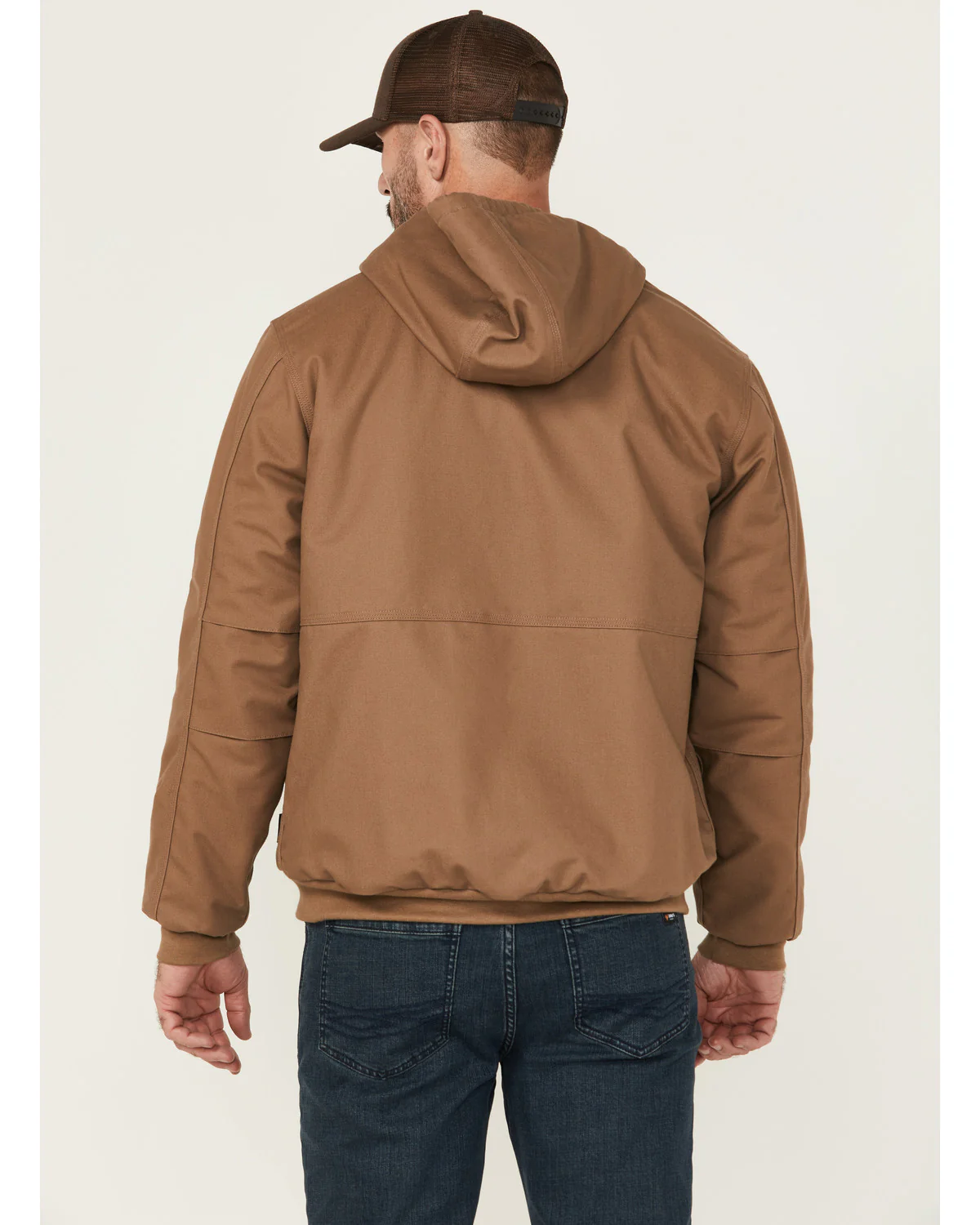 Men's FR Hooded Bomber Work Jacket - Image 4