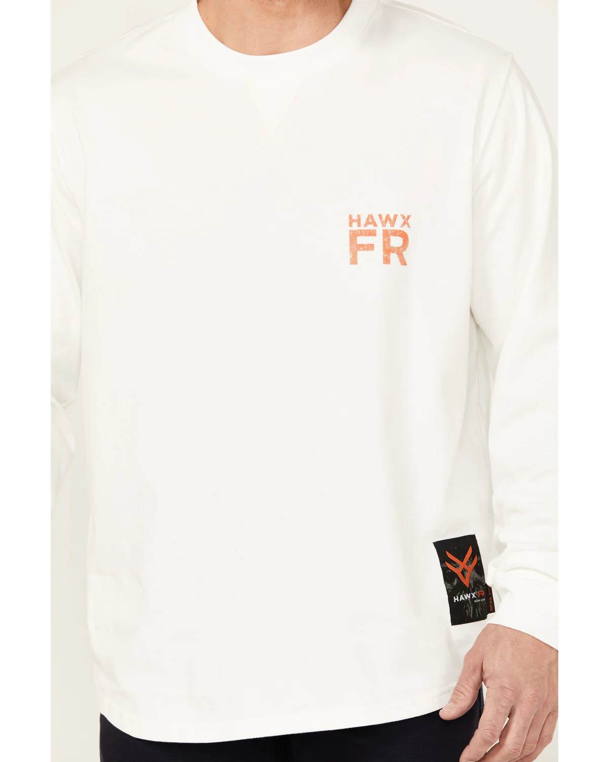 Men's FR Logo Long Sleeve Graphic T-Shirt - Image 7