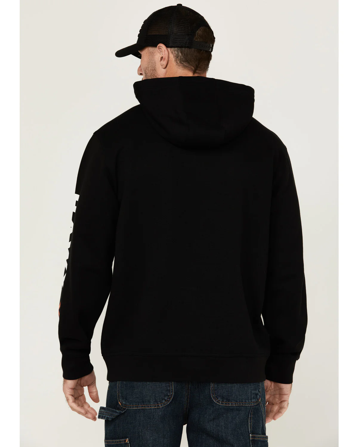Men's Halstead Logo Sleeve Hooded Sweatshirt - Image 4