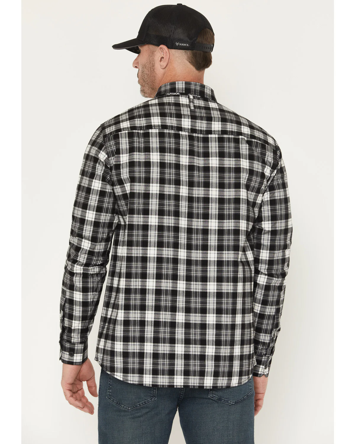 Men's Pike Plaid Print Long Sleeve Button-Down Flannel Shirt - Image 4