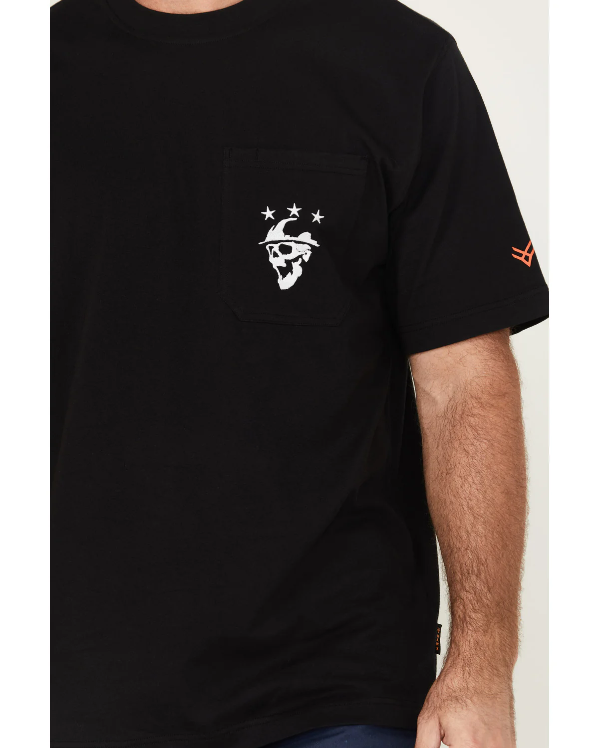 Men's Scream Embroidered Short Sleeve Graphic T-Shirt - Image 3