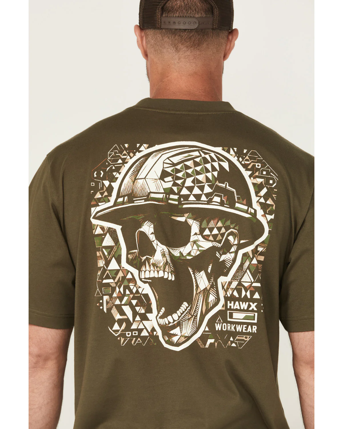 Men's Scream Skull Short Sleeve Graphic T-Shirt - Image 4